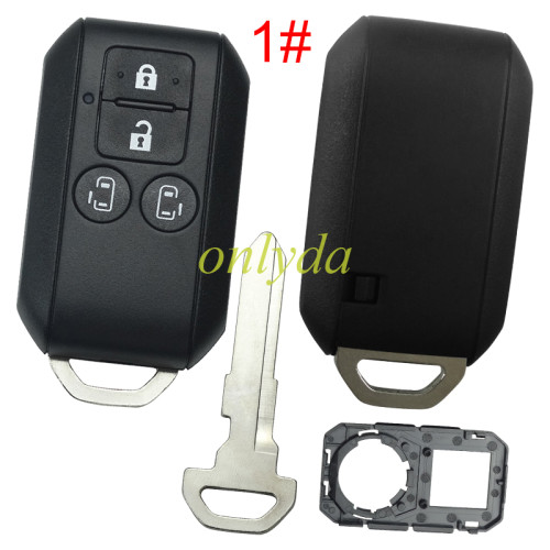 For Suzuki 4 button remote key blank(please choose back cover)