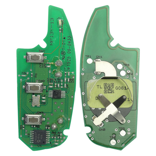 For OEM  3 button remote key with 434mhz with 4D60 Chip ANATEL;4110-14-4902 CMITT ID;2014DJ5553 95430-D3100