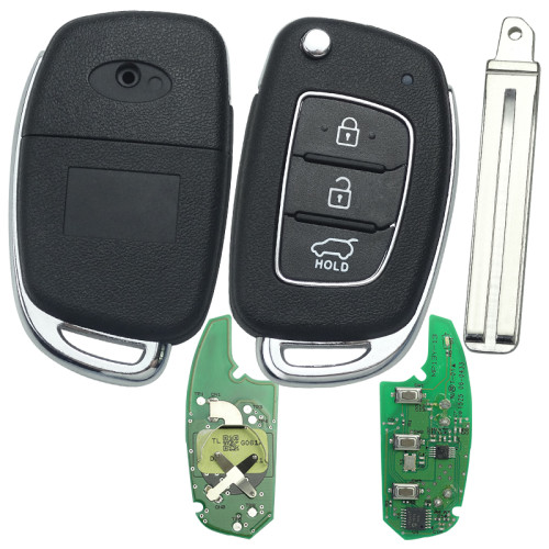 For OEM  3 button remote key with 434mhz with 4D60 Chip ANATEL;4110-14-4902 CMITT ID;2014DJ5553 95430-D3100