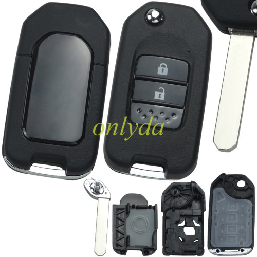 honda 2 button modified remote key shell