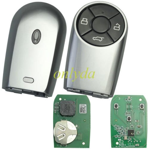 Original new 3608100XNW26A  proximity smart key 433.92mhz ask 47 aes chip for great wall  GWM ORA good cat White cat IQ 2021
