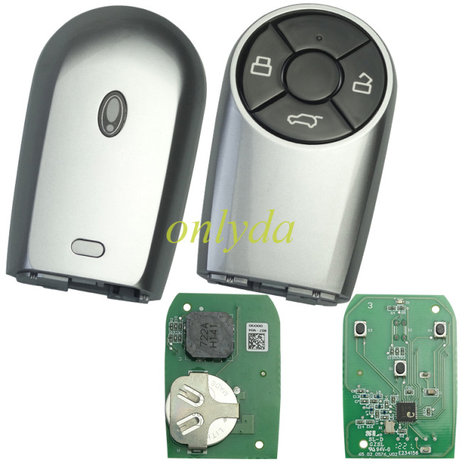 Original new 3608100XNW26A  proximity smart key 433.92mhz ask 47 aes chip for great wall  GWM ORA good cat White cat IQ 2021