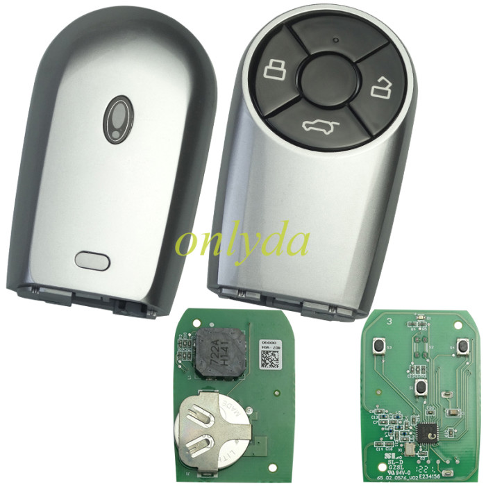 Original new 3608100XNW26A  proximity smart key 433.92mhz ask 47 aes chip for great wall  GWM ORA good cat White cat IQ 2021