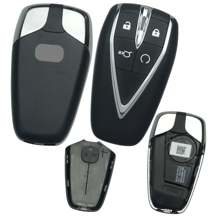 Genuine Qiyuan  2023+  Smart Key, 4 Buttons  3608030-MK02-AA 433MHz-4AChip-FSK OEM remote key chip ：HITAG 128-bits AES ID4A NCF29A1M