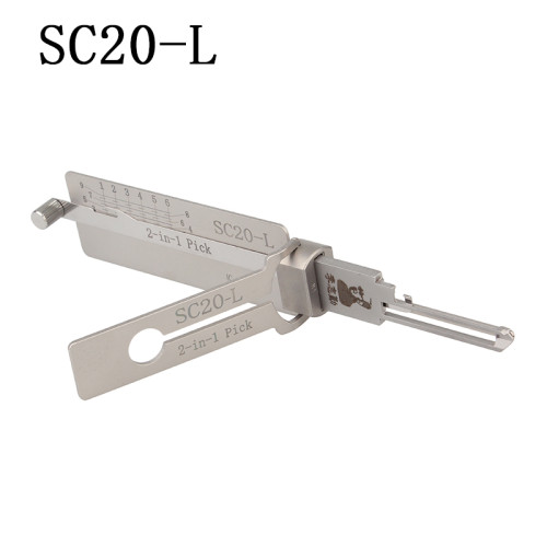 SC20-L Locksmith Tool 2-in-1 Pick for Residential Lock