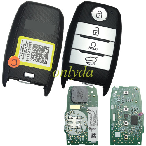 Genuine Kia Carens 2022-2024 Smart Key, 4 Buttons 95440-DY100 433MHz chip ：DST-AES ID6A  95440DY100