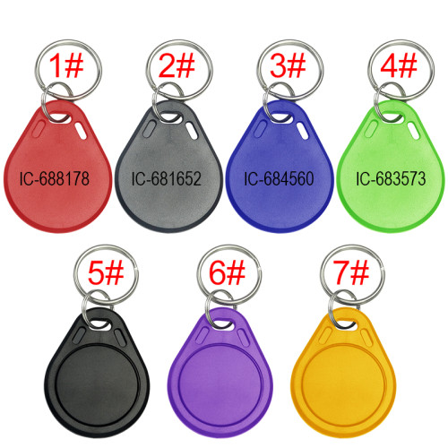 The special card IC 13.56mhz induction buckle can be reused, use with the Induction card Duplicators.