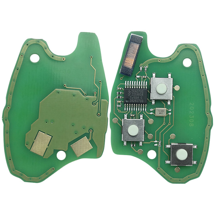 For Renault Clio III,Kangoo III,Master III remote key 434mhz with aftermarket 7947 chip after 2008 year, pls choose button and blade