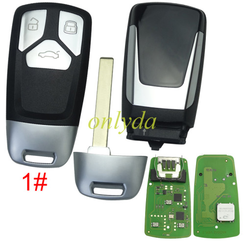 Xhorse XSMA41EN MLB Remote Key for audi A4 Model 3 Buttons,please choose the model