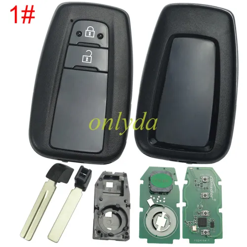 LT30-01 TOYOTA 4A UNIVERSAL SMART KEY BOARD NUMBER 2000 2561 1320 2550 0110 SUPPORTED MODELS COROLLA(2019-)LEVIN(2019-) COROLLA CROSS(2019-)ALLION(2016-) CAMRY(2024-)