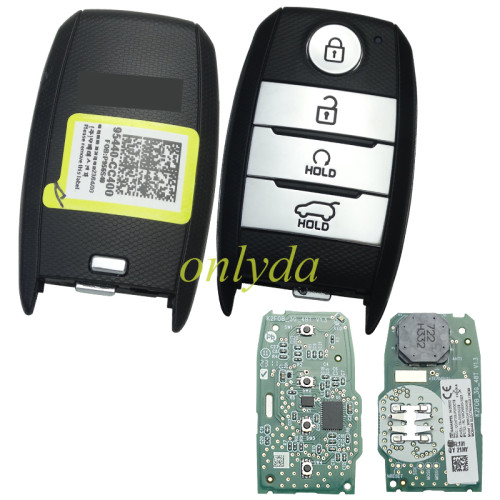 OEM Smart Remote Key Fob For 2021 2022 2023 KIA Sonet 95440-CC400  433MHz  chip ：DST-AES ID6A   MBEC4FOB2006O Brand New 95440CC400
