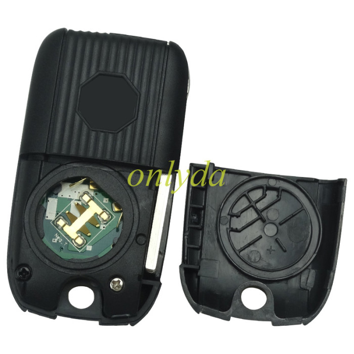 For MG ZS UNKeyless go with 47 chip 3 button 433MHZ remote key Original PCB +Aftermarket shell