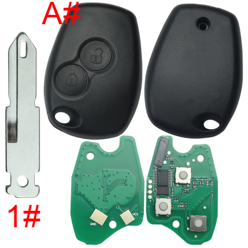 For Renault 2B/3B remote 7961M(HITAG AES) chip-434mhz