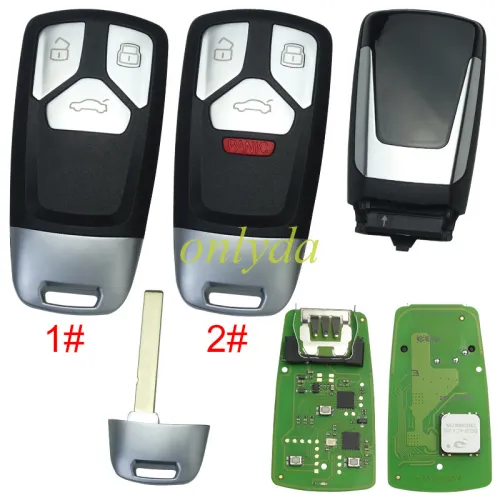 Xhorse XSMA41EN MLB Remote Key for audi A4 Model 3 Buttons,please choose the model