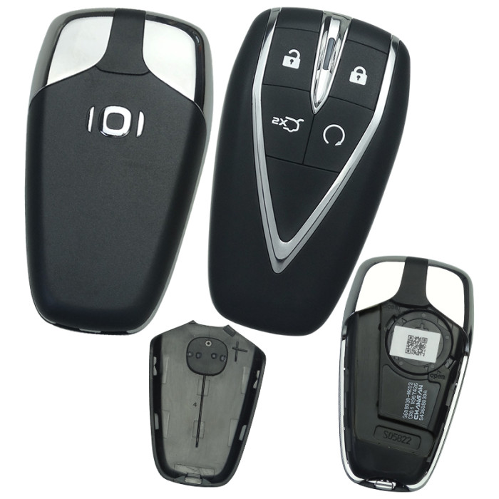 Genuine Qiyuan  2023+  Smart Key, 4 Buttons  3608030-MK02-AA 433MHz-4AChip-FSK OEM remote key chip ：HITAG 128-bits AES ID4A NCF29A1M