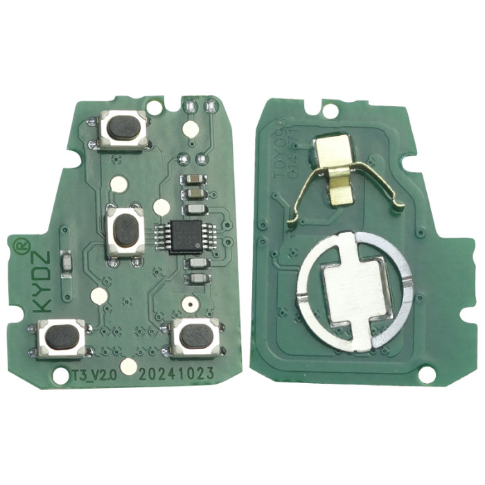For Toyota remote key with 315MHZ compatible with  FCCID --HYQ12BEL and FCCID--HYQ12BDM please tell me , 2; 3 ; 2+1; 3+1 button which one you need?