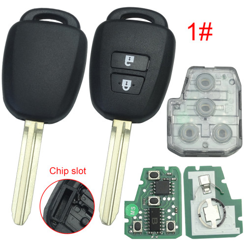 For Toyota 3+1 remote key, FCCID;GQ4-52T  with  434 mhz compatible with FCCID HYQ12BEL and FCCID HYQ12BDM