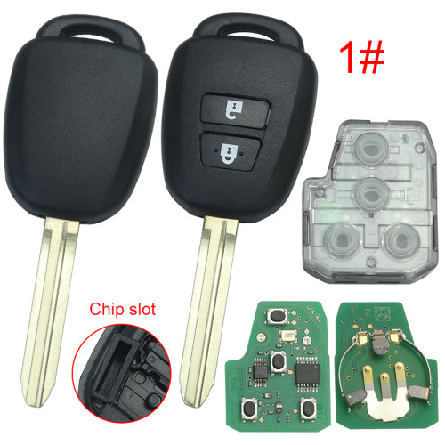 ORIGINAL Toyota Rav4 remote key, with FCCID;GQ4-52T, 2013-2014 year, with  314.2mhz  original PCB + aftermarket shell chips will pay extra if need