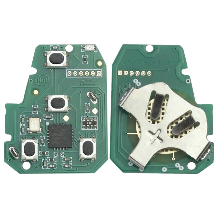 For Toyota Rav4 remote key with FCCID: GQ4-52T 2013-2014 year,with 312.4Mhz-314Mhz chip need buy extra as your need