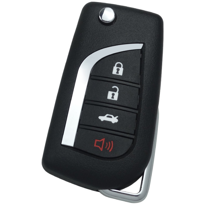 For Toyota Rav4 CAMRY COROLLA modified remote key with 3+1 button FCCID:HYQ12BDM with FSK 314.4MHZ