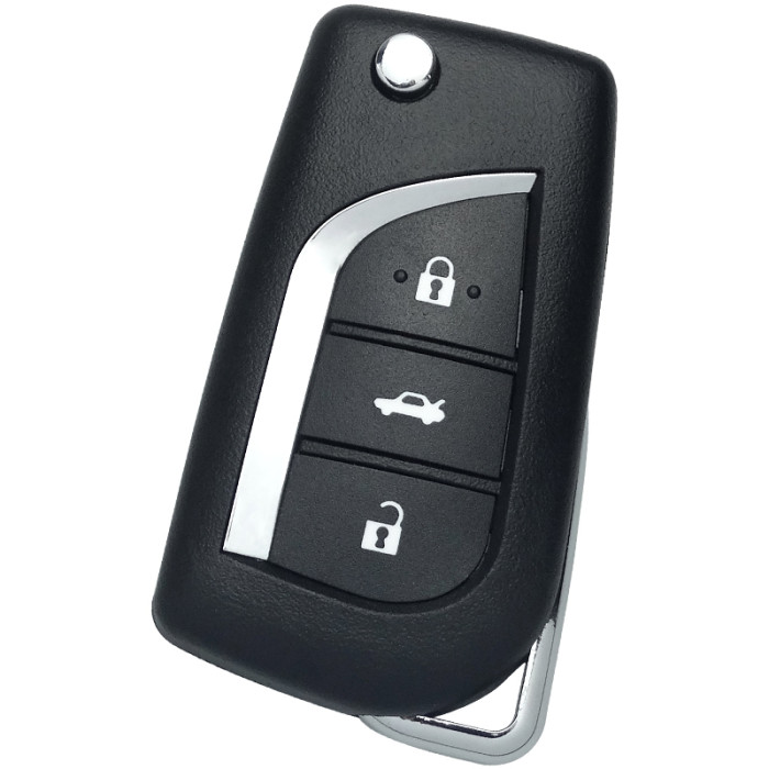 For Toyota Rav4 CAMRY COROLLA modified remote key with 3+1 button FCCID:HYQ12BDM with FSK 314.4MHZ