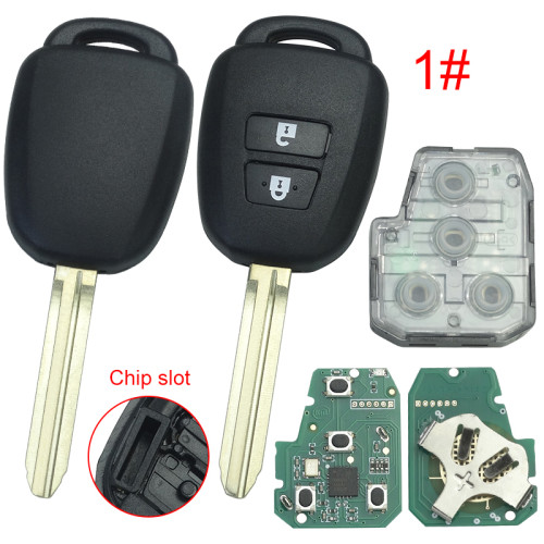 For Toyota Rav4 remote key with FCCID: GQ4-52T 2013-2014 year,with 312.4Mhz-314Mhz chip need buy extra as your need