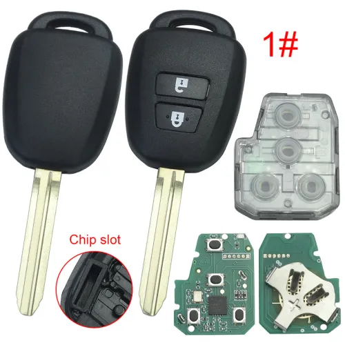 For Toyota Rav4 remote key with FCCID: GQ4-52T 2013-2014 year,with 312.4Mhz-314Mhz chip need buy extra as your need