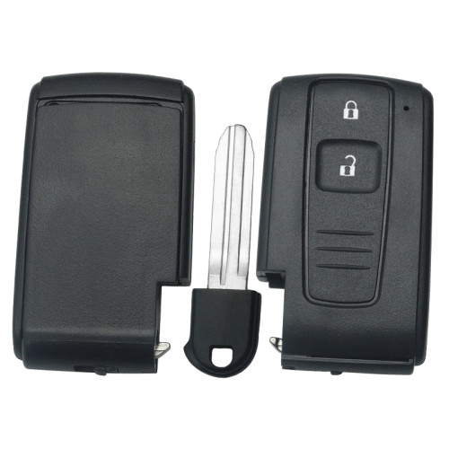 For Toyota Daihatsu 2 button remote key blank with blade