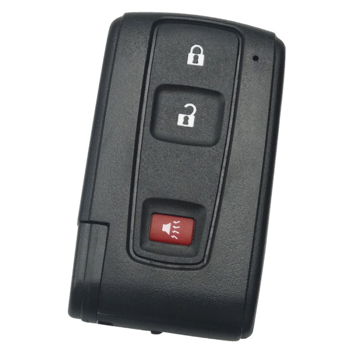 For Toyota Daihatsu 2+1 button remote key blank with blade