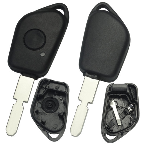 For Citroen 1 button remote  key blank with NE78 blade (without badge)