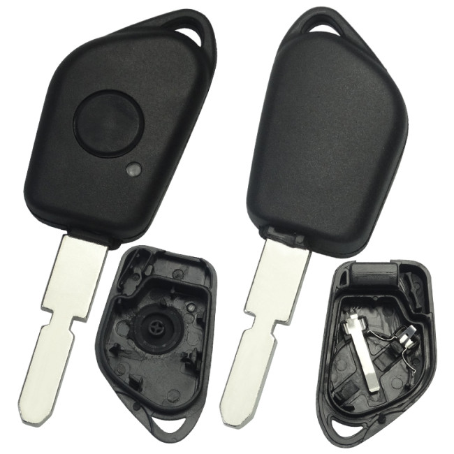 For Peugeot 1 button remote  key blank with NE78 blade (without badge)