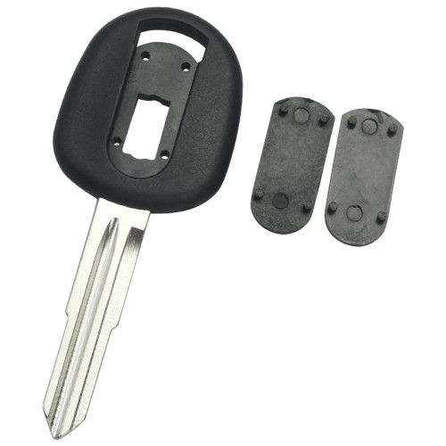 For chevrolet transponder key blank with left blade without