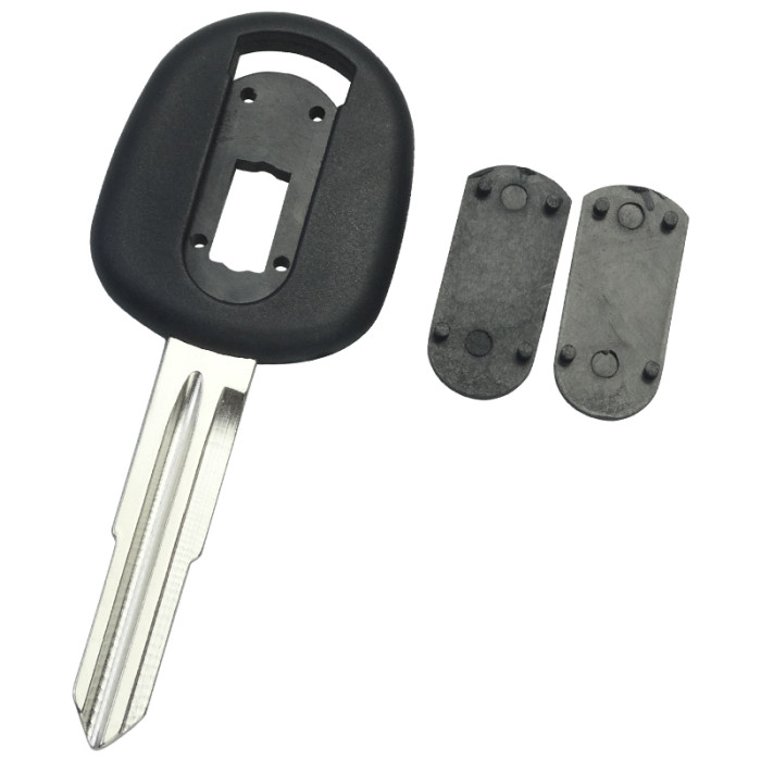 For chevrolet transponder key blank with left blade without