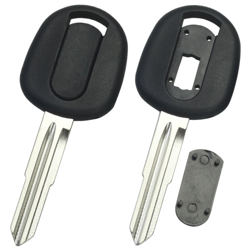 For chevrolet transponder key blank with left blade without