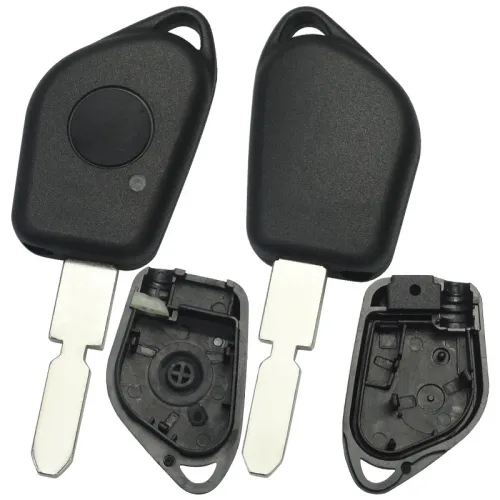 For Citroen 1 button remote  key blank with NE78 blade (without badge) with led light hole