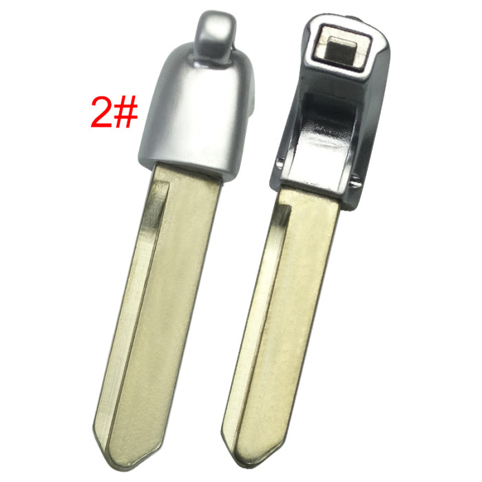 For BYD 3 button  remote key blank with blade
