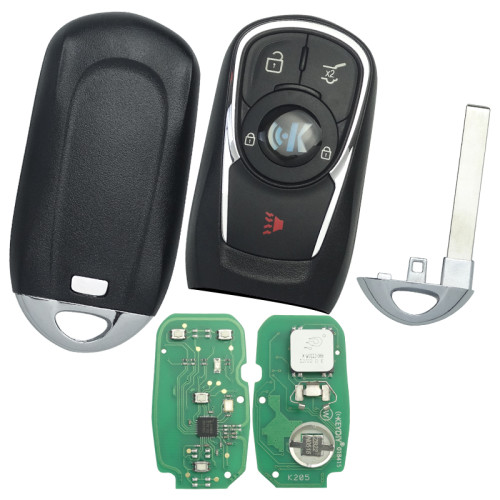 KEYDIY Remote key 4 button ZB22-4 smart key for  KD-X2 and KD MAX