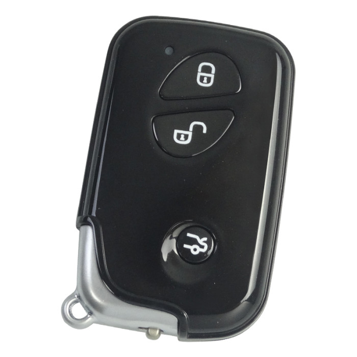 For BYD 3 button  remote key blank with blade