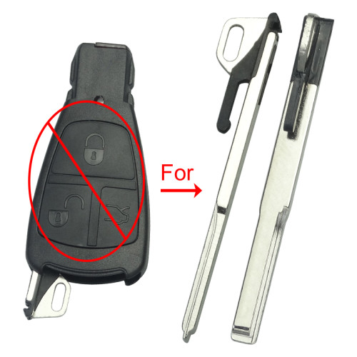 For  Benz smart key blade