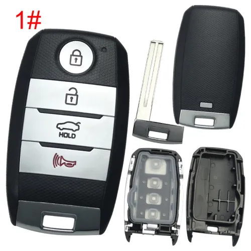 For KIA 3+1 button remote key blank without badge  , pls choose button
