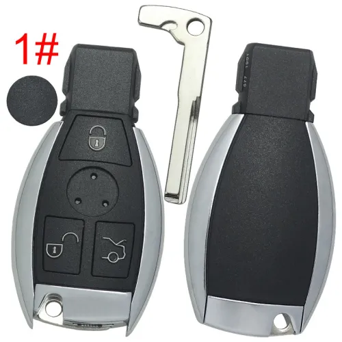 For Benz BGA 3 button remote key shell