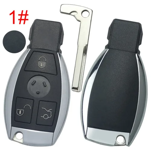 For Benz BGA 3/3+1 button remote key shell