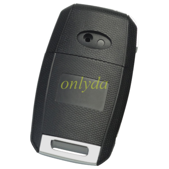 KIA 6 button flip remote key blank with logo