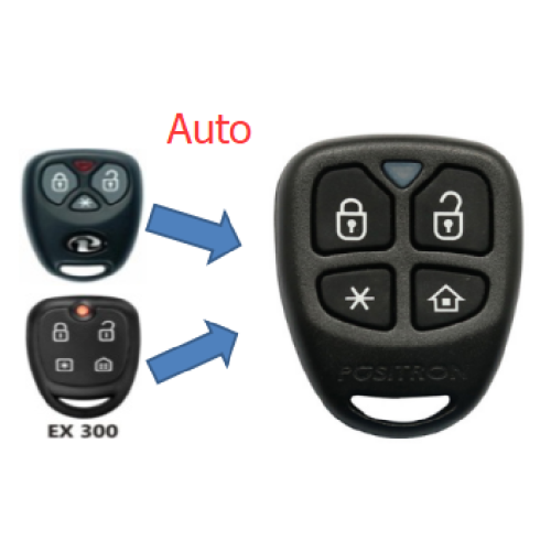 Brazil  anti-theft remote control IC293/300 automatic switching program