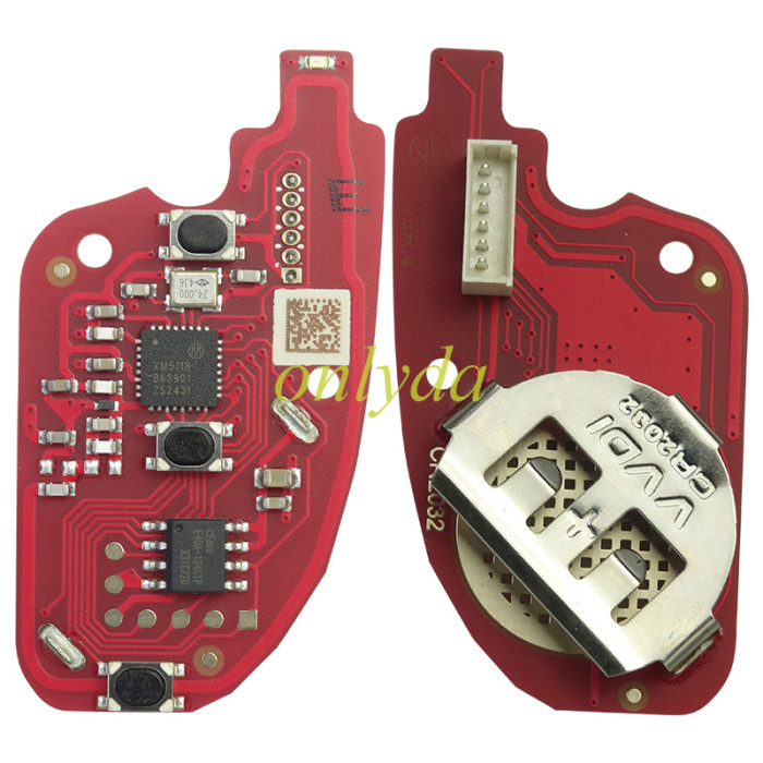 Xhorse XKDS20EN DS Style  Universal Remote Key red pcb