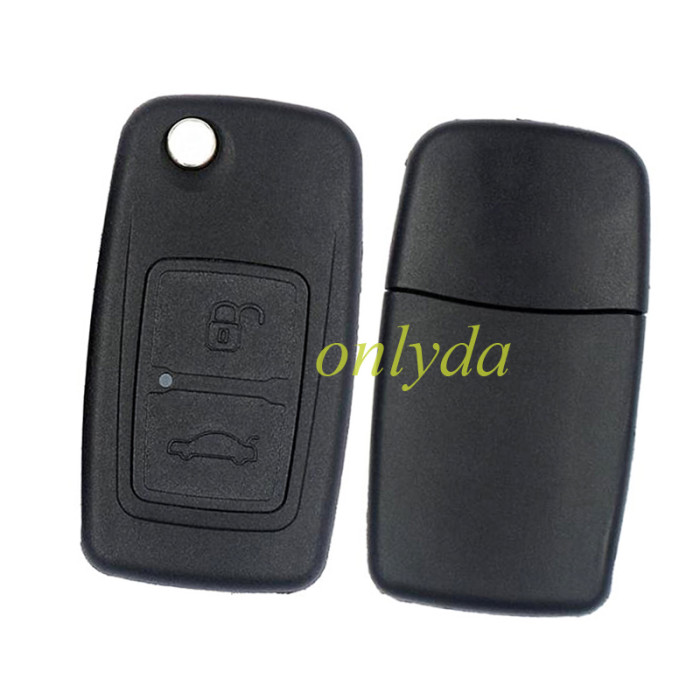 Original Chery 2 button  remote key with 434mhz  lock