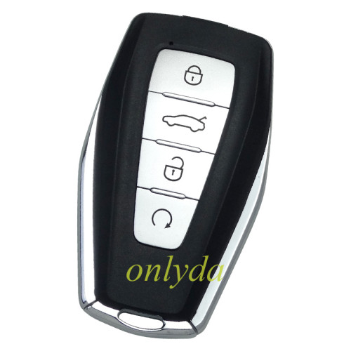 Geely 4button remote key shell without logo