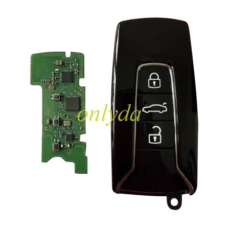KYDZ for  VW  new model MLB smart 3 button remote  key with 434mhz  for 2019+ vw touarge  5M chip  aftermarket key