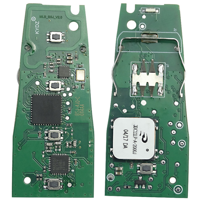 new Aftermarket  5M key kydz for Porsche 911 Cayenne Panamera Macan  3/4 Button 433MHZ with 5M chip   Keyless go，MLB KEY