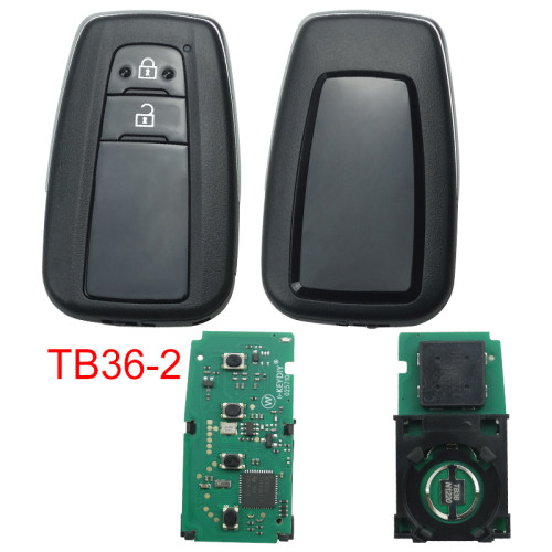 KEYDIY TB36-2 TB36-3 TB36-4 with 8A/Toyota H chip KD Smart Key Universal Remote Control